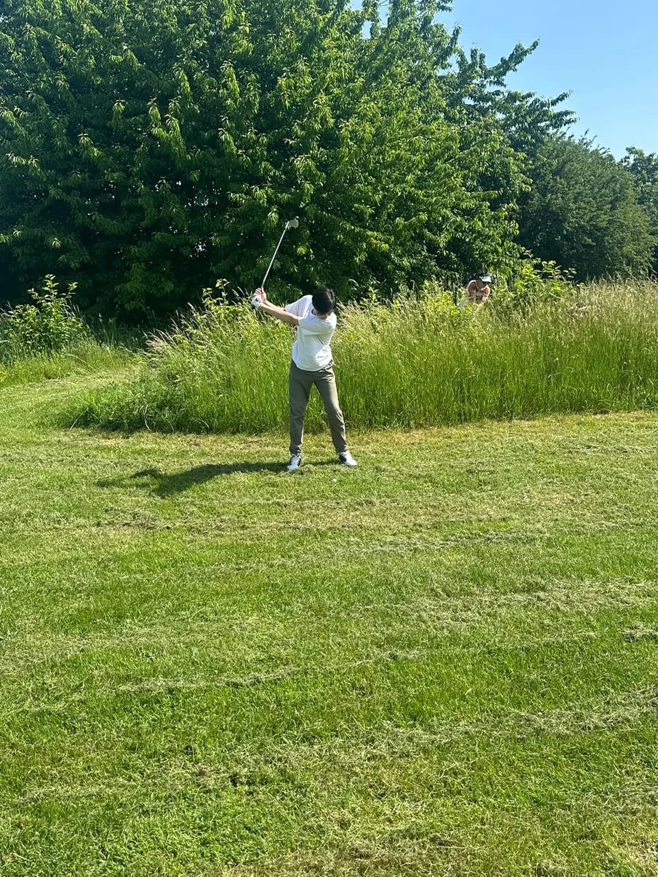 Swing complet sur le parcours